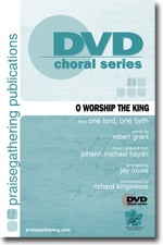 O Worship the King SATB choral sheet music cover